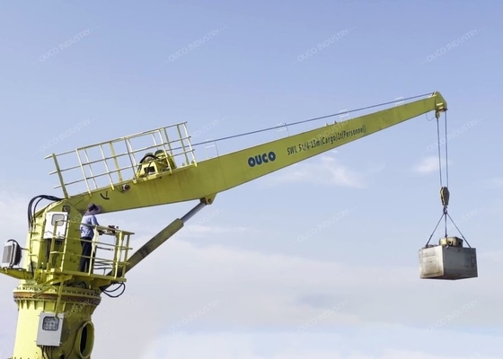 Lifting Material 5t15m Straight Boom Crane, Custom Marine Jib Crane