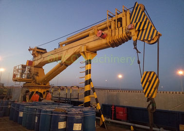 4T30M Telescopic Boom Marine Crane Delivered To Saudi Arabia For Oil Supply Vessel