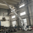 Marine Deck Crane For Cargo Lifting In Sea State Level 4 - 6 Carbon Steel / Stainless Steel