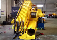 Vessel Hydraulic Deck Crane Folding Boom High Efficiency Low Power Consumption